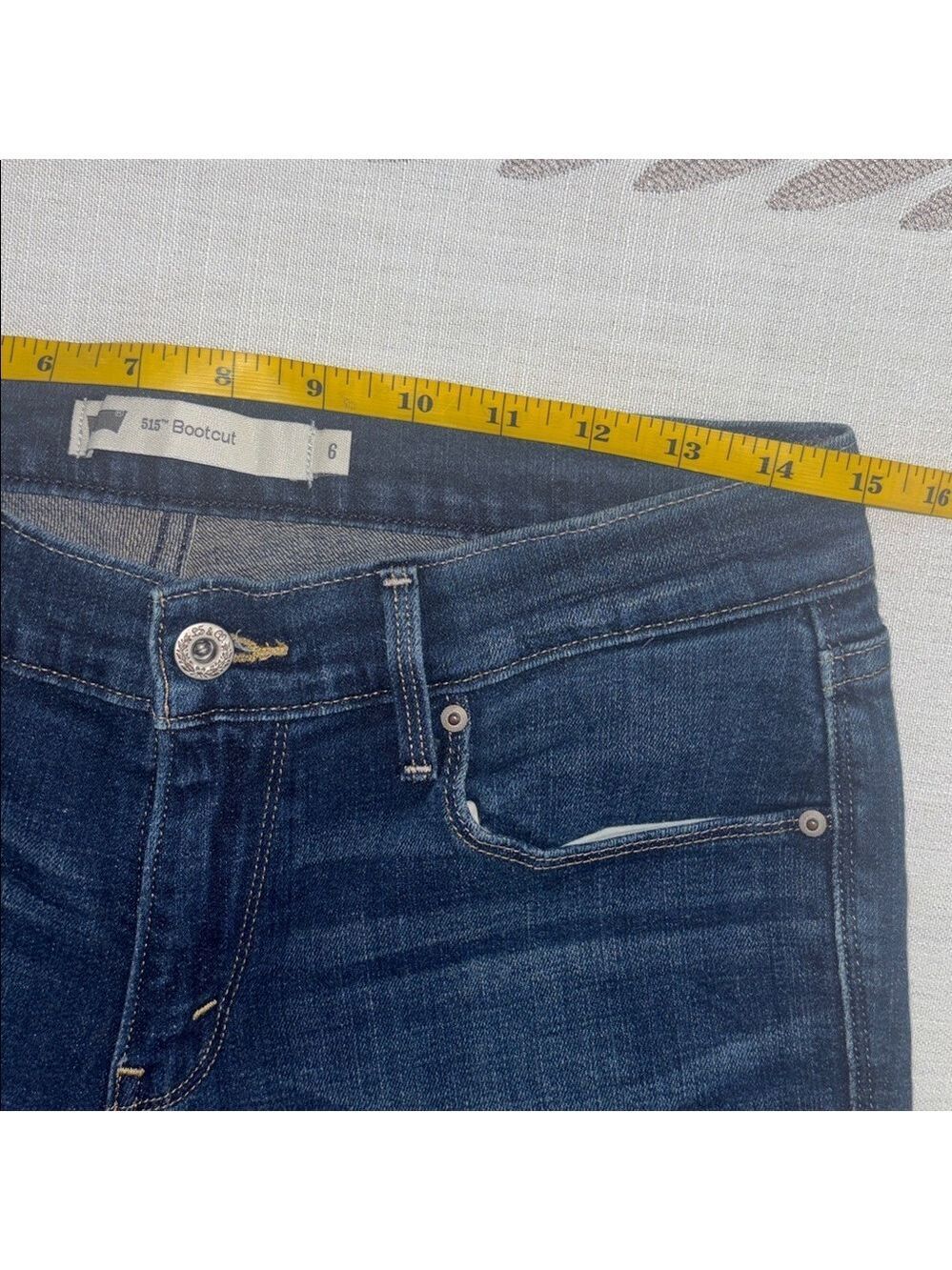 Levis 515 Bootcut Size 6 - Picture 6 of 8